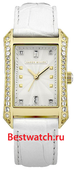 Часы Karen Millen Rectangular KM111WG